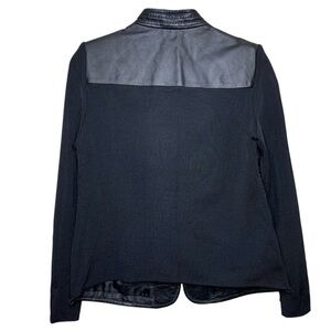 Peter Nygard Black Leather Jacket 14-16